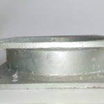 Kołnierz czworokątny redukcja rozstaw 230/200 8”/6” fi-200/150  42441