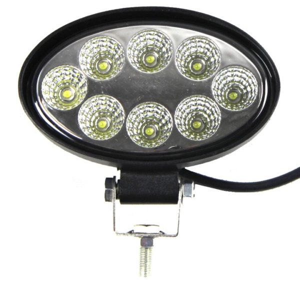Lampa robocza LED elipsa 12/24V 24W AK02-172