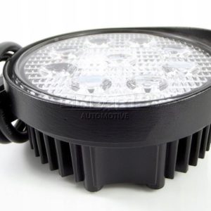 Lampa robocza LED okrągła 12/24V 27W, AK02-04