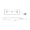 Lampa tylna LED z trójkątem prawa L1819 - obrazek 3