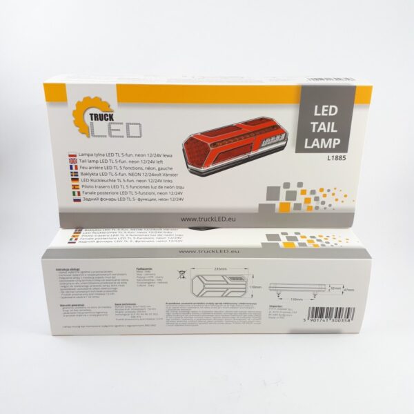 Lampa tylna Led TL Neon 12/24V - lewa - obrazek 3