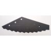 Nóż do paszowozu 555x8 mm STRAUTMANN śr. otworu 18 mm - wzmocniony - zamiennik - obrazek 2
