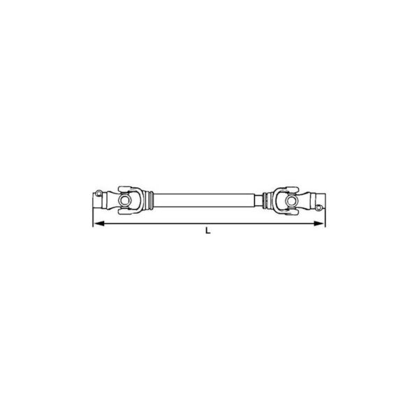 09095SLB - wał ze sprzęgłem ścinalnym, L1000mm, 460Nm Smart Line - sklep internetowy - niskie ceny
